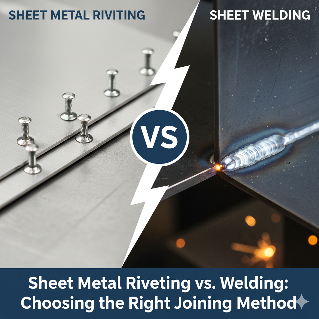 Sheet Metal Riveting vs. Welding: Choosing the Right Joining Method