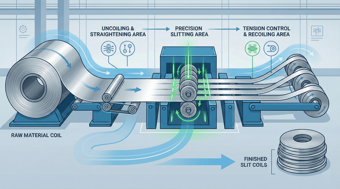 An In-Depth Guide to Slitting Operations in Sheet Metal