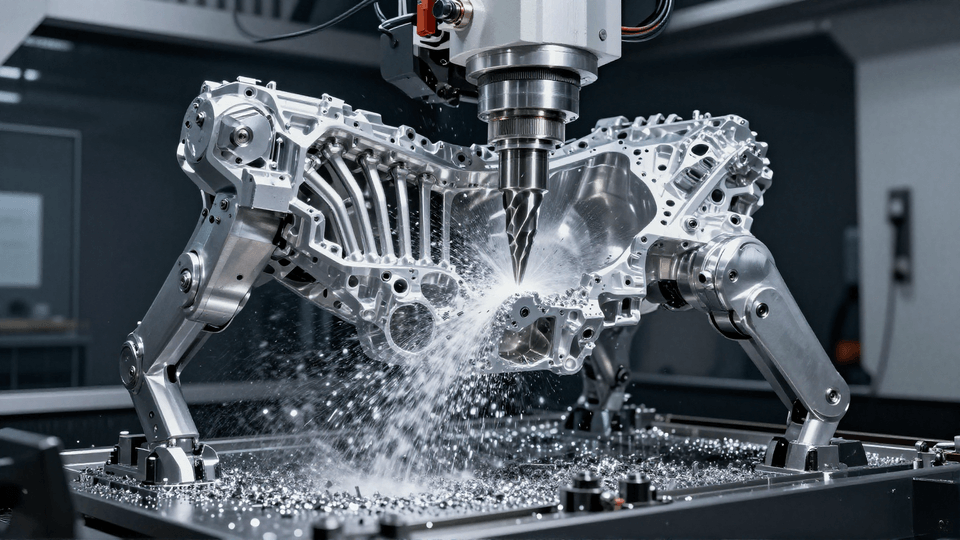 Why 5-Axis CNC Machining is Essential for Complex Robot Chassis