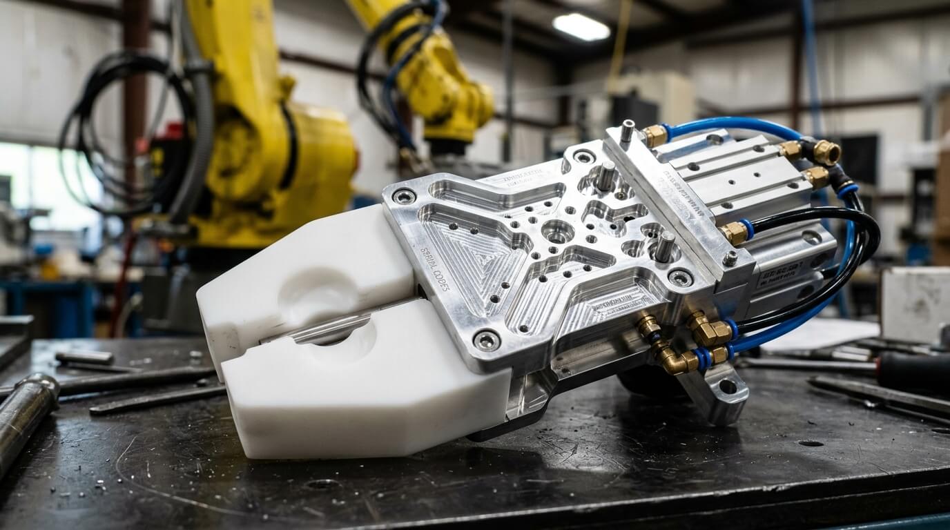 Manufacturing End-of-Arm Tooling (EOAT): Custom CNC Grippers Guide