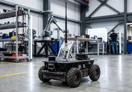 CNC Machined Antenna Mounts for Long-Range Communication Robots