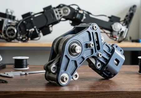 CNC Machining Exoskeleton Joints for Maximum Strength at Minimum Weight